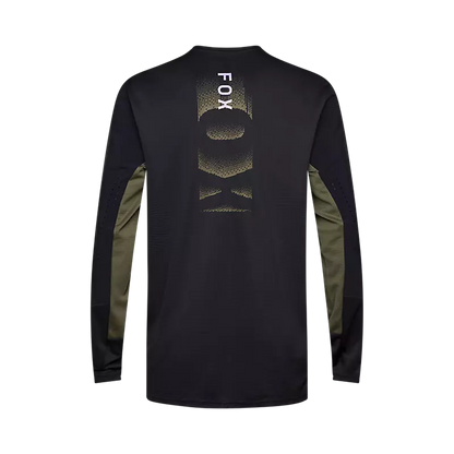 Fox Racing Defend Long Sleeve MTB Jersey - Park - Black
