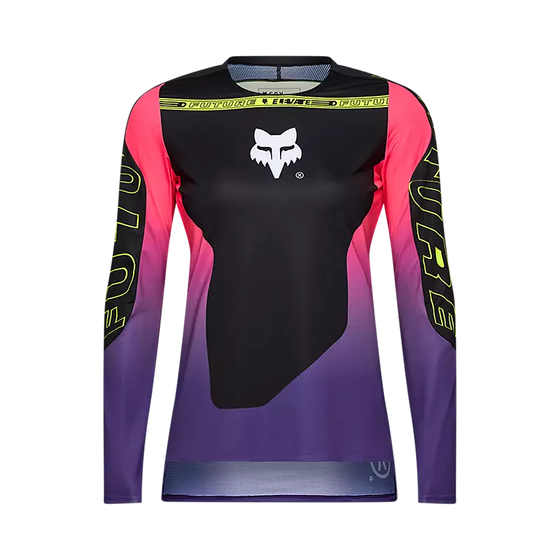 Fox Racing Flexair Long Sleeve MTB Jersey - Elevated - Womens - Black
