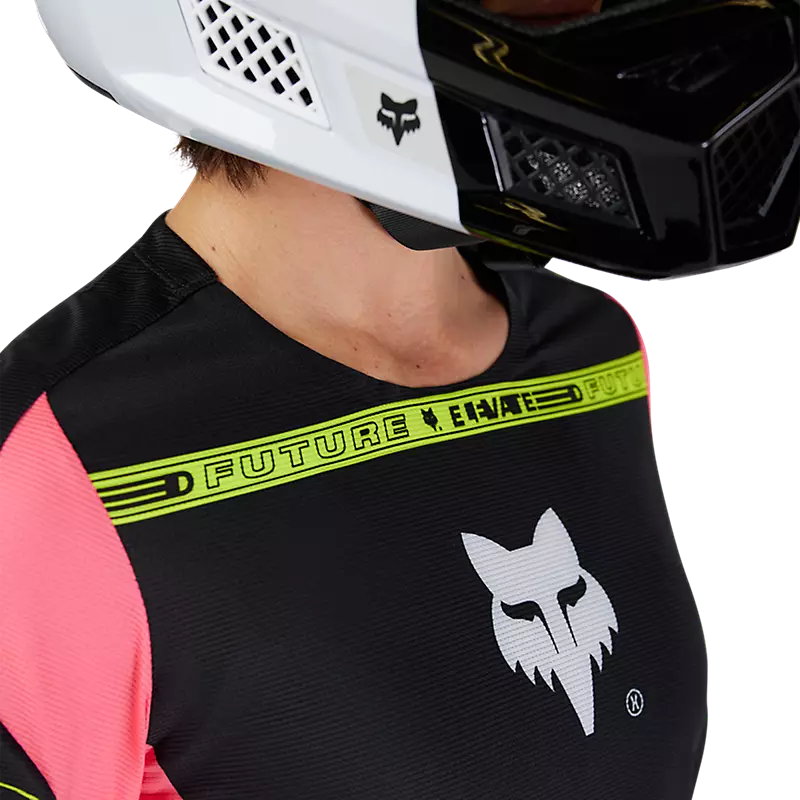 Fox Racing Flexair Long Sleeve MTB Jersey - Elevated - Womens - Black