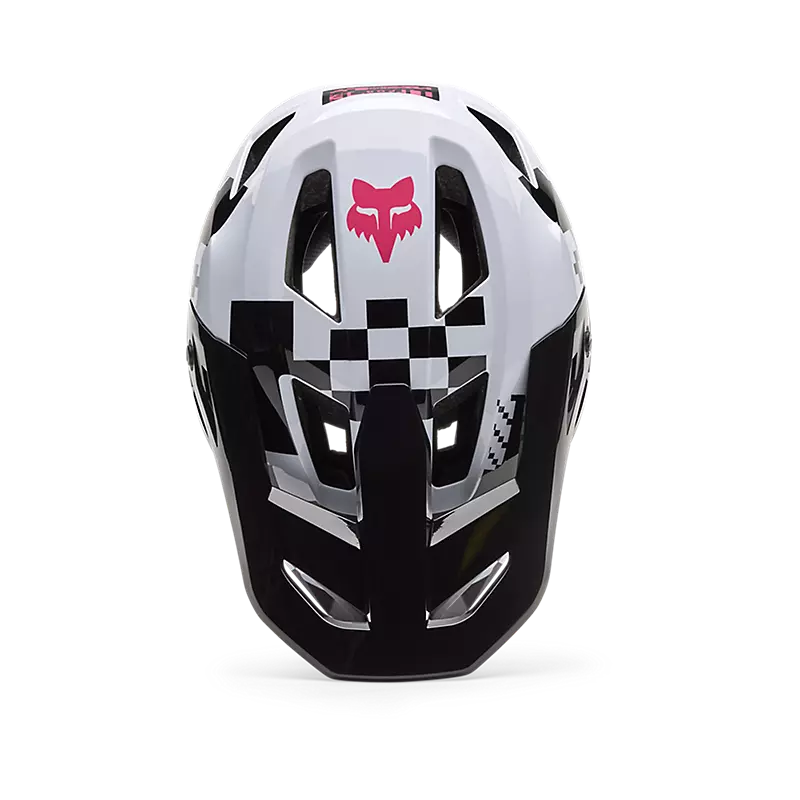 Fox Racing Rampage Full Face Helmet - Digi Image - Black-White