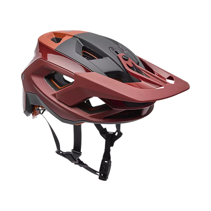 Fox Racing Speedframe RS MTB Helmet - Paranoid - Rust