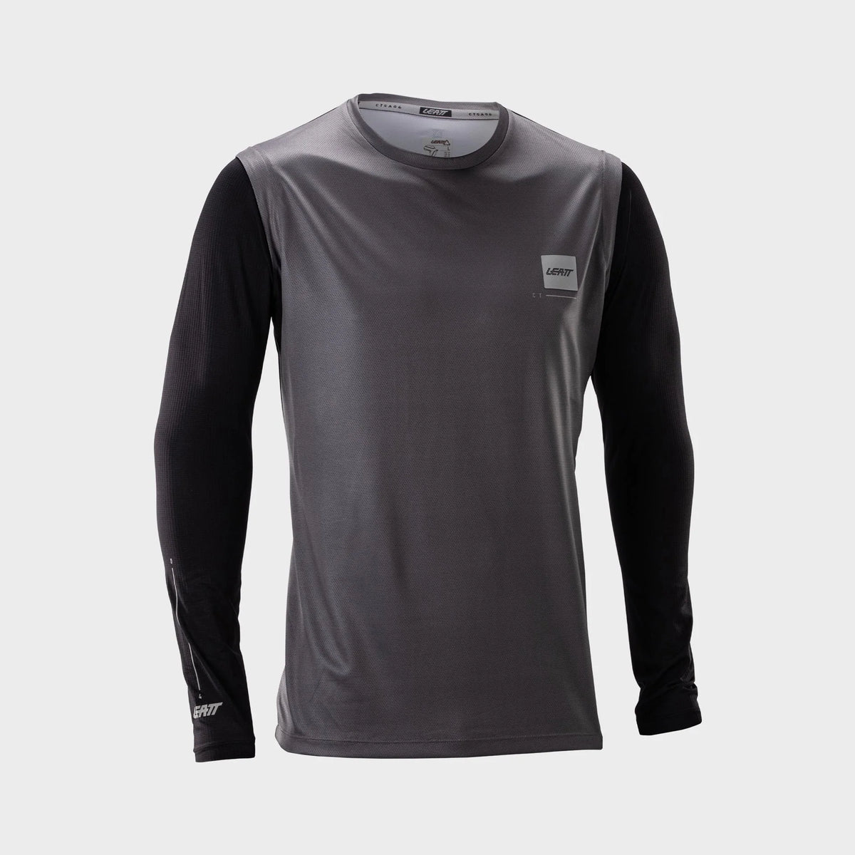 Leatt Gravity 2.0 Long Sleeve MTB Jersey - Graphite Black