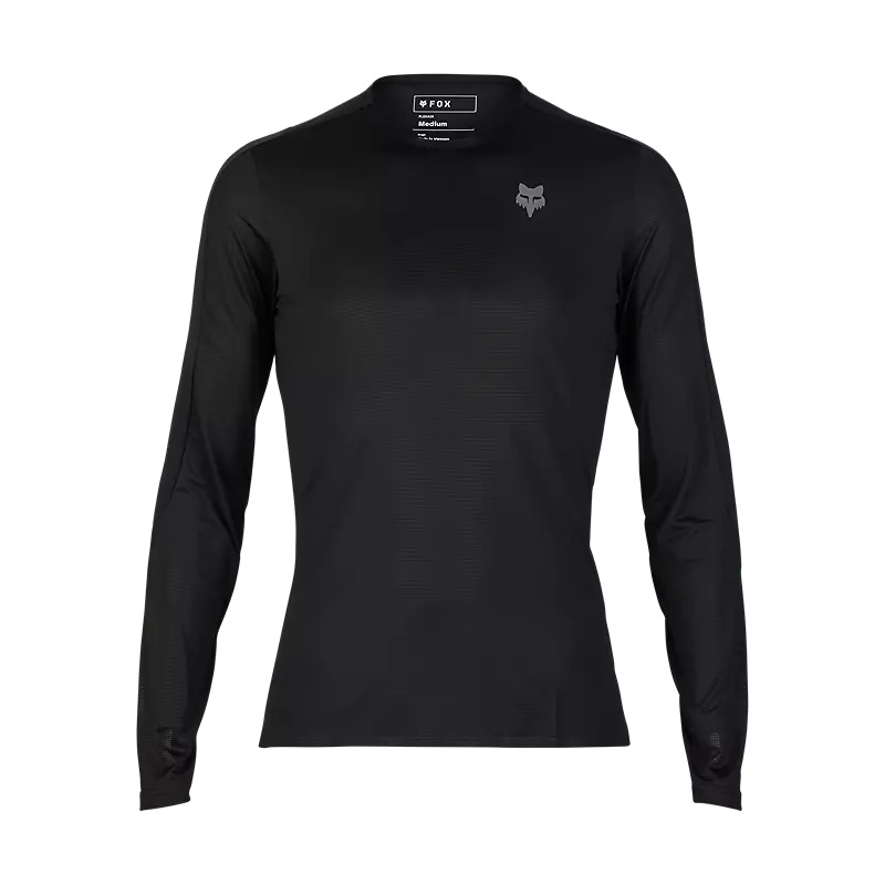 Fox Racing Flexair Ascent Long Sleeve MTB Jersey - Black