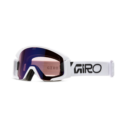 Giro Dropline MTB Goggle - Vivid Lens - White