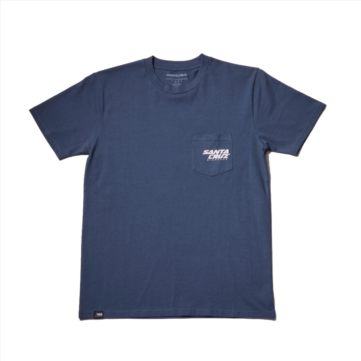 Santa Cruz Stash Pocket Tee - Maritime Blue