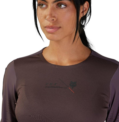 Fox Racing Flexair Pro Long Sleeve MTB Jersey - Womens - Purple