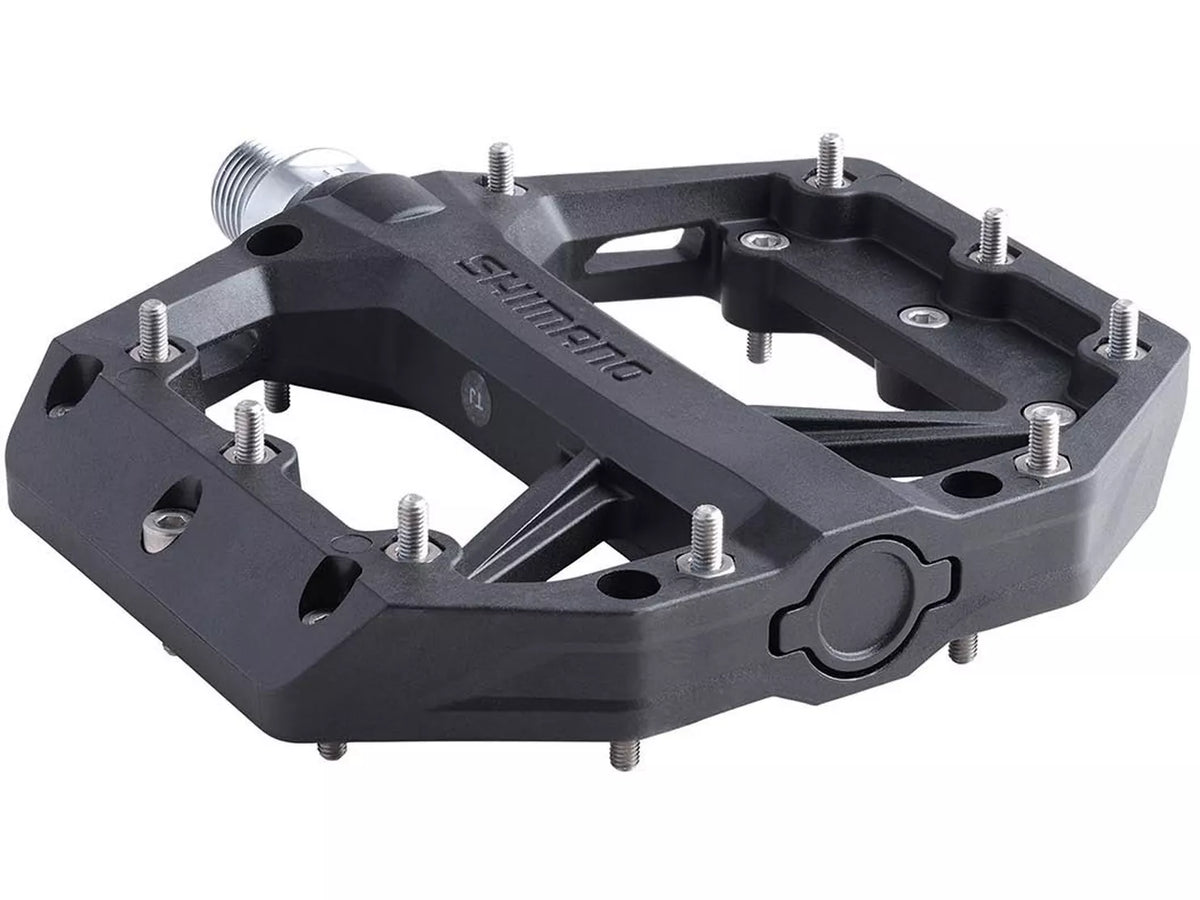 Shimano Deore GR400 Flat Pedal - Black - Damaged Display Box