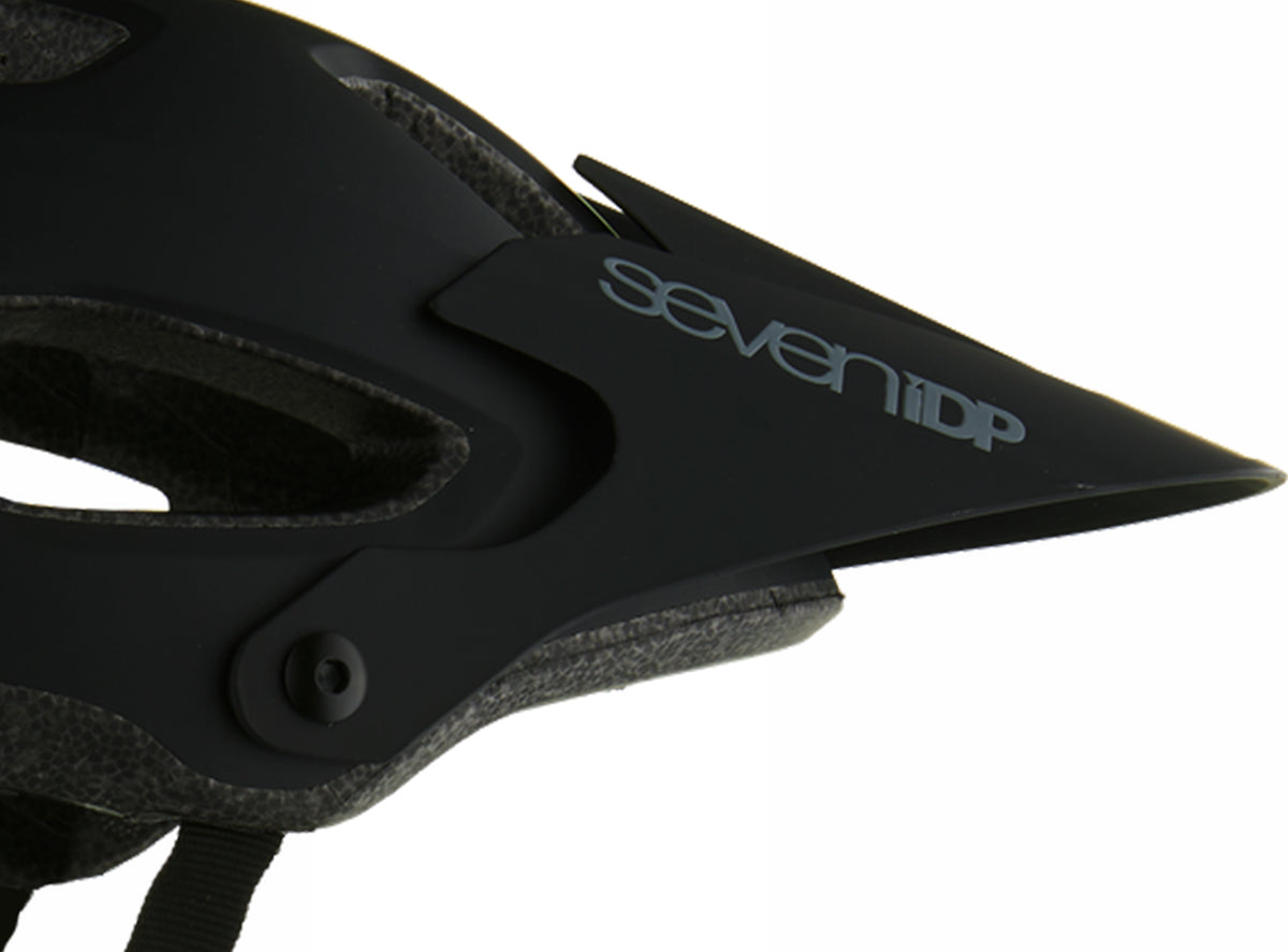 7 iDP X2 Replacement Visor - Matt Black