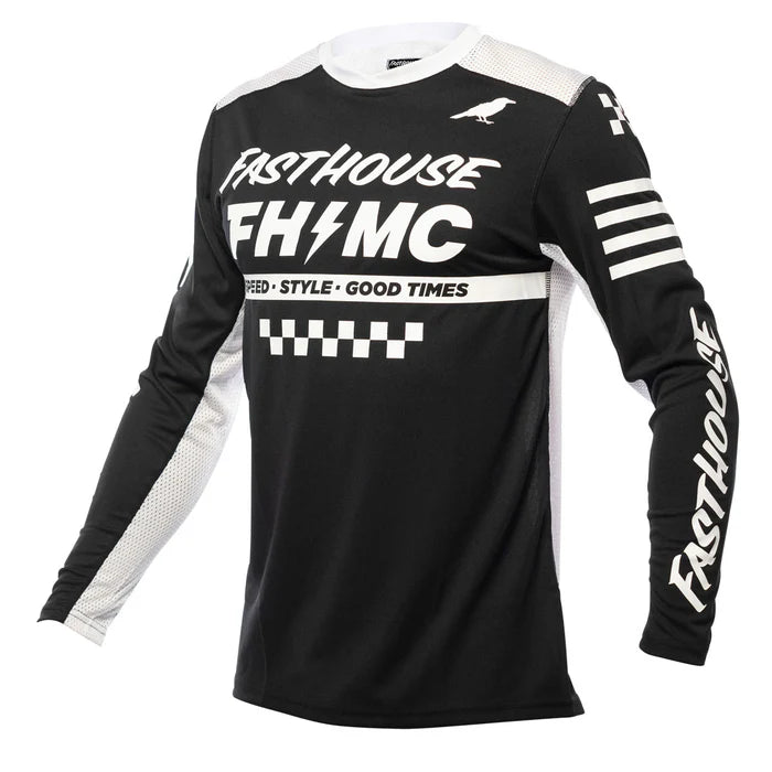 Fasthouse Air Cooled Elrod Jersey - Black