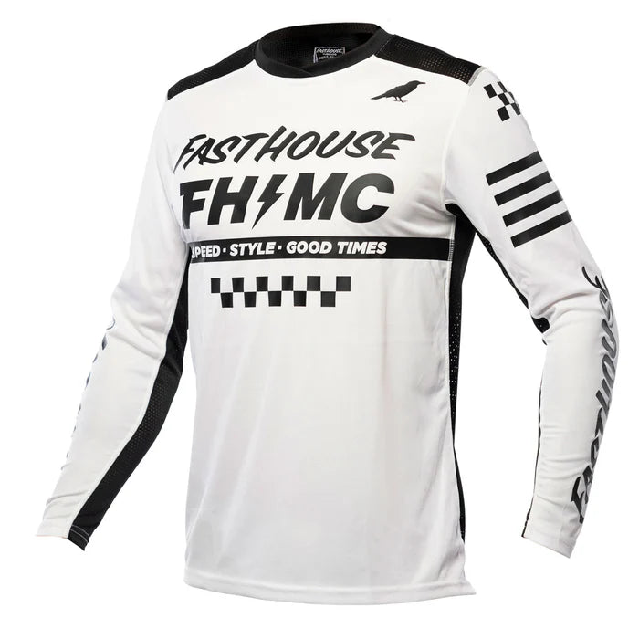 Fasthouse Air Cooled Elrod Jersey - White