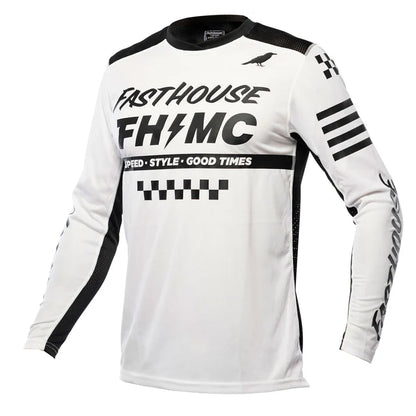 Fasthouse Air Cooled Elrod Jersey - Youth - White