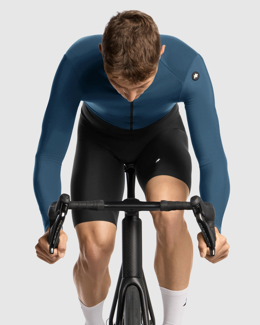 Assos Equipe R Spring Fall Long Sleeve Jersey S11 - Petrol Blue