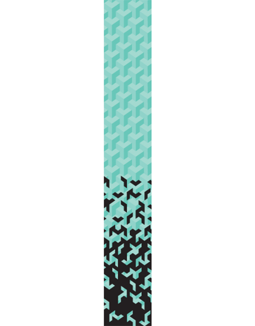 Arundel Art Gecko Bar Tape - Celeste