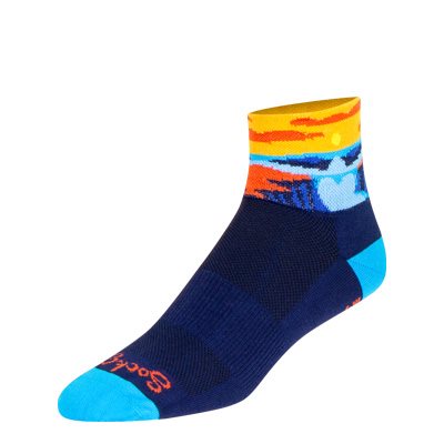 SockGuy Classic 3" Cuff Sock - Bluffs
