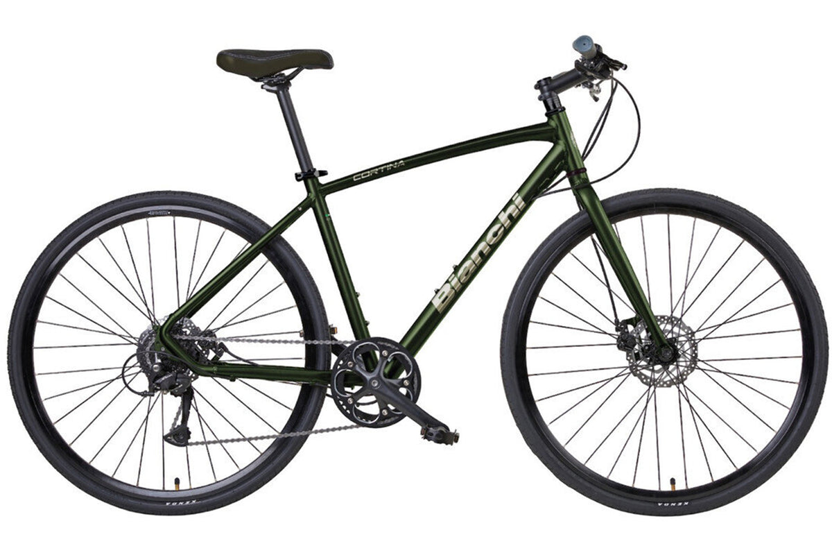 Bianchi Cortina Disc 700c - Acera - Dark Green Glossy