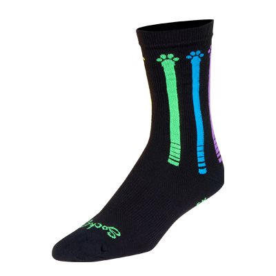 SockGuy 6" Crew Sock - Pawsitive