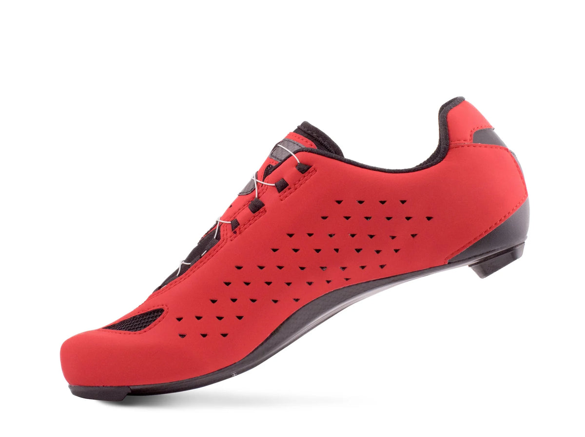 Lake CX219 Road Shoe - Wide - Red-White