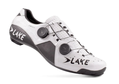 Lake CX403 Road Shoe - White-Black