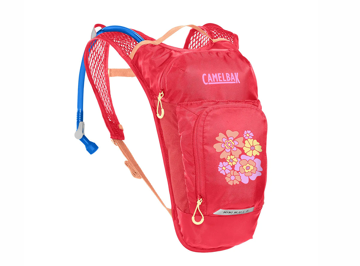 Camelbak Mini M.U.L.E. Hydration Pack - 50oz - Pink-Flowers