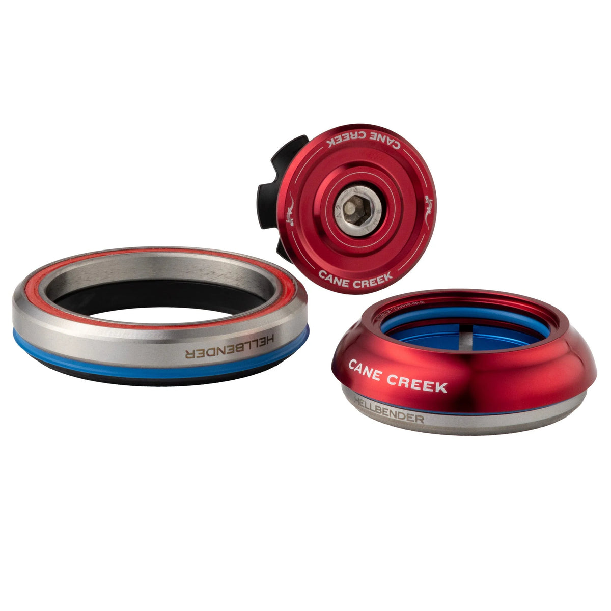 Cane Creek Hellbender 70 Headset - Red