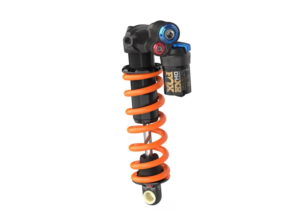 Fox Suspension DHX2 Factory 2 Pos Adj - Trunnion - Kashima-Gray - 2025