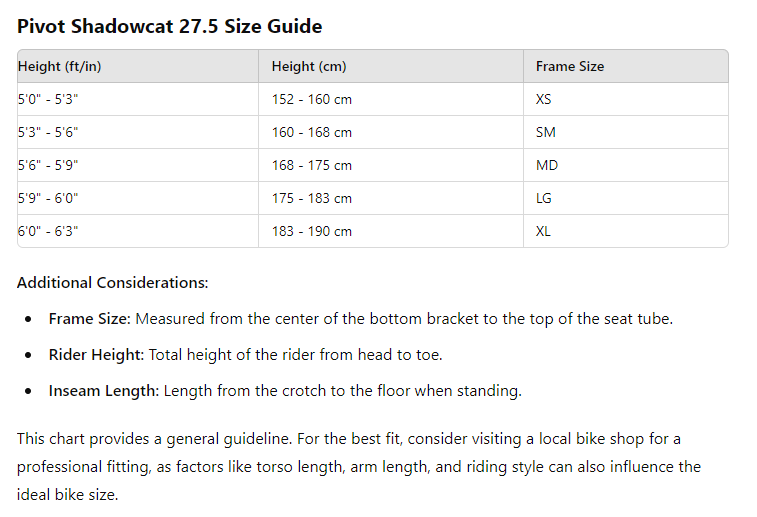 Pivot Shadowcat 27.5 - Ride SLX/XT - Blue Mirage - 2022