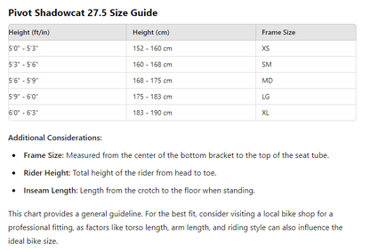 Pivot Shadowcat 27.5 - Ride SLX/XT - Blue Mirage - 2022