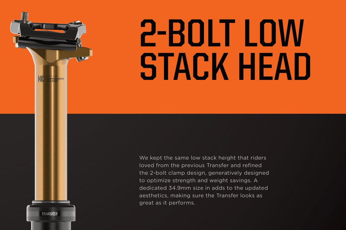 Fox Suspension Transfer Performance Dropper Seatpost - 31.6 - Internal