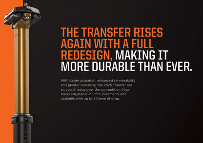 Fox Suspension Transfer Performance Dropper Seatpost - 31.6 - Internal