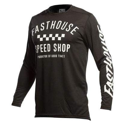 Fasthouse Carbon Jersey - Youth - Black