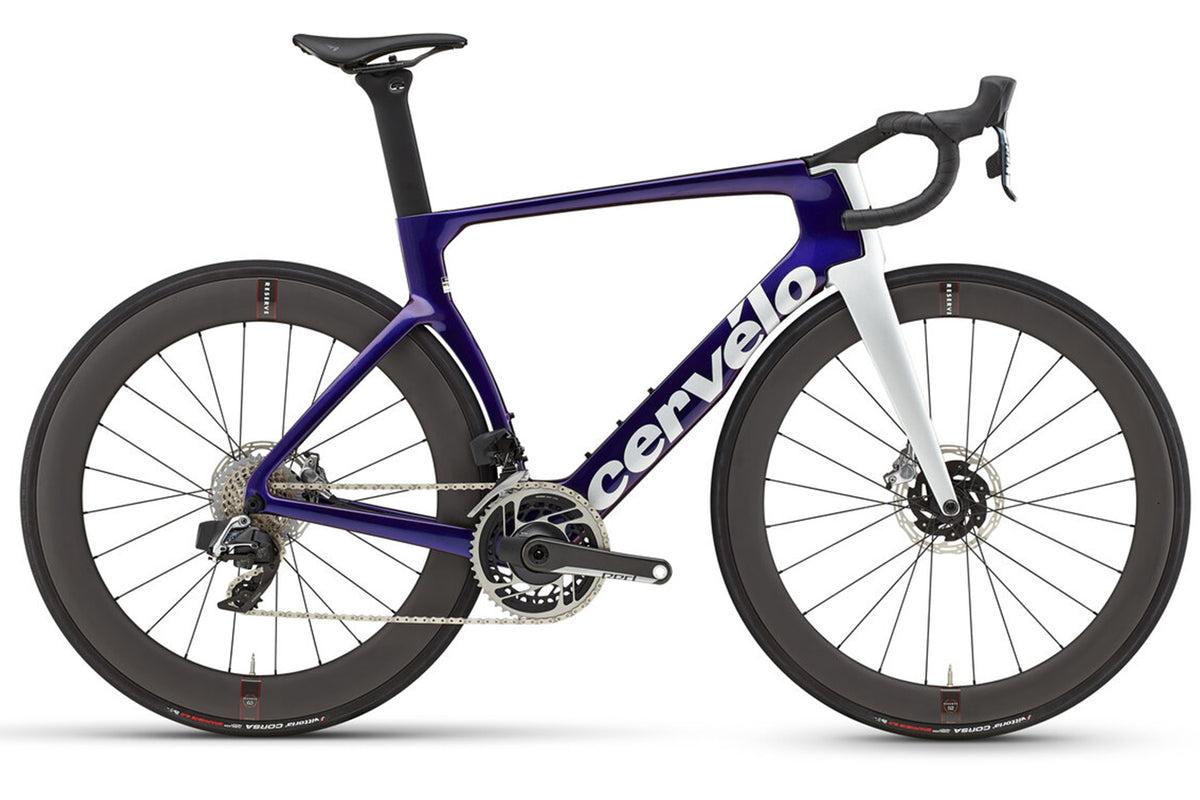 Cervelo S5 Disc Red eTap AXS 700c - Sapphire and Ice - Ex-Display