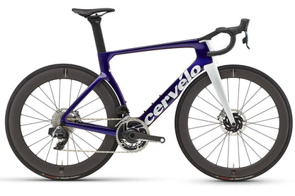 Cervelo S5 Disc Red eTap AXS 700c - Sapphire and Ice - Ex-Display