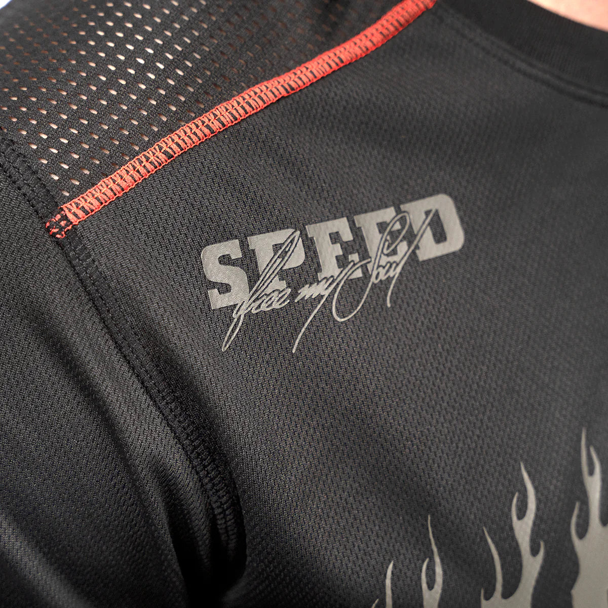 Fasthouse Burn Free Classic Long Sleeve MTB Jersey - Youth - Black