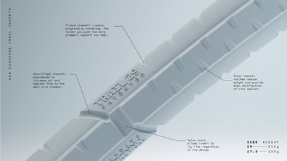 CushCore Trail Tire Inserts - Set - Inc 2 Tubeless Valves