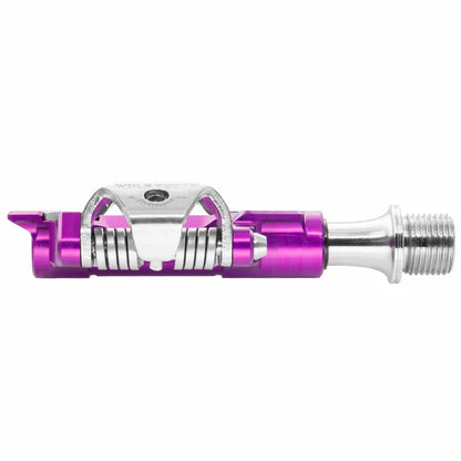 Wolf Tooth Components DEL Gravel Clipless MTB Pedal - Ultraviolet Purple