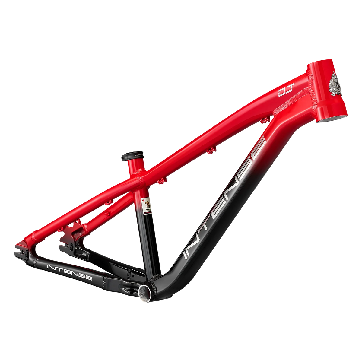 Intense DJ 26 Frame - Gloss Red to Black Fade - 2026