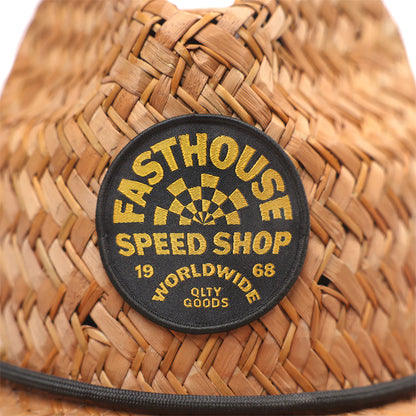 Fasthouse Deco Straw Hat - Dark Natural