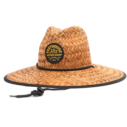 Fasthouse Deco Straw Hat - Dark Natural