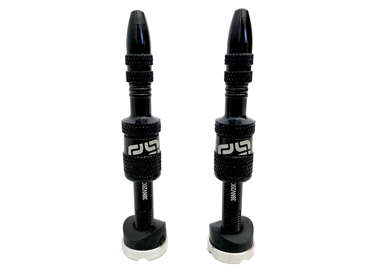 E Thirteen Schrader Quickfill Tubeless Valves Gen2 - 23-31mm Depth - Black