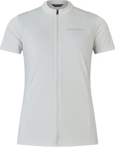 Endura Loop Short Sleeve Zipped Road Jersey - Womens - Mains Gray