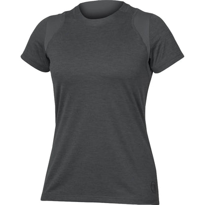 Endura SingleTrack Short Sleeve MTB Jersey - Womens - Gray