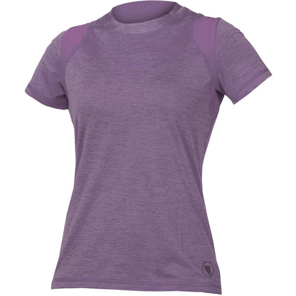 Endura SingleTrack Short Sleeve MTB Jersey - Womens - Rannoch Pink