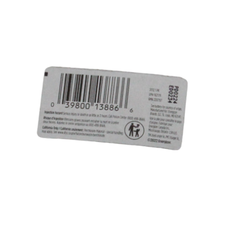 Energizer Industrial Lithium 2032 Battery
