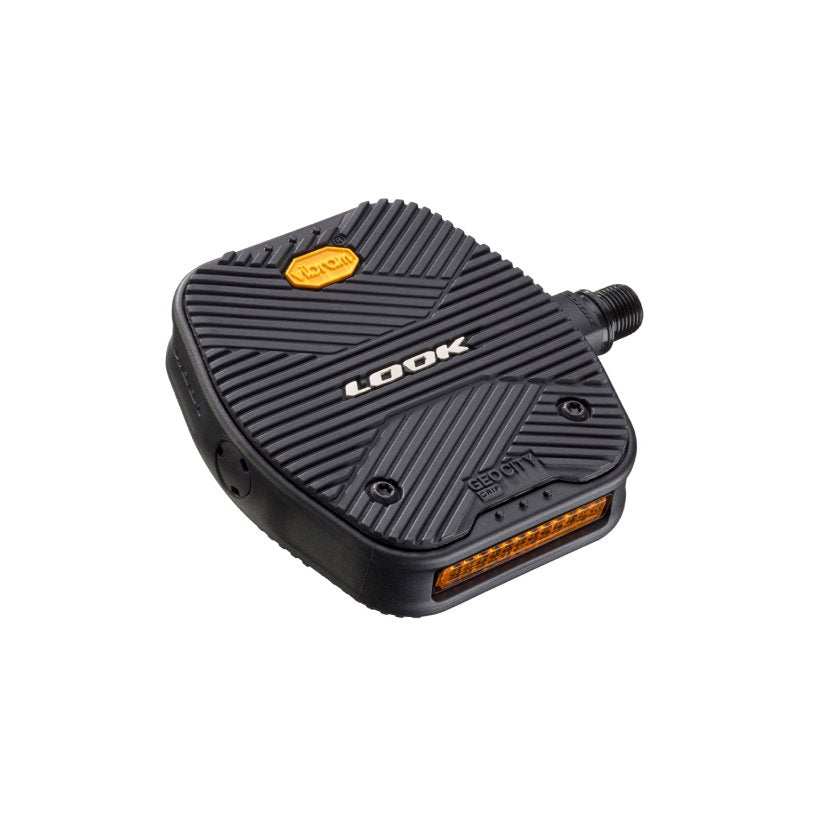 Look Geo City Grip Flat Pedals - Black