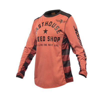 Fasthouse Grindhouse Air Cooled Originals Jersey - Womens - Mauve