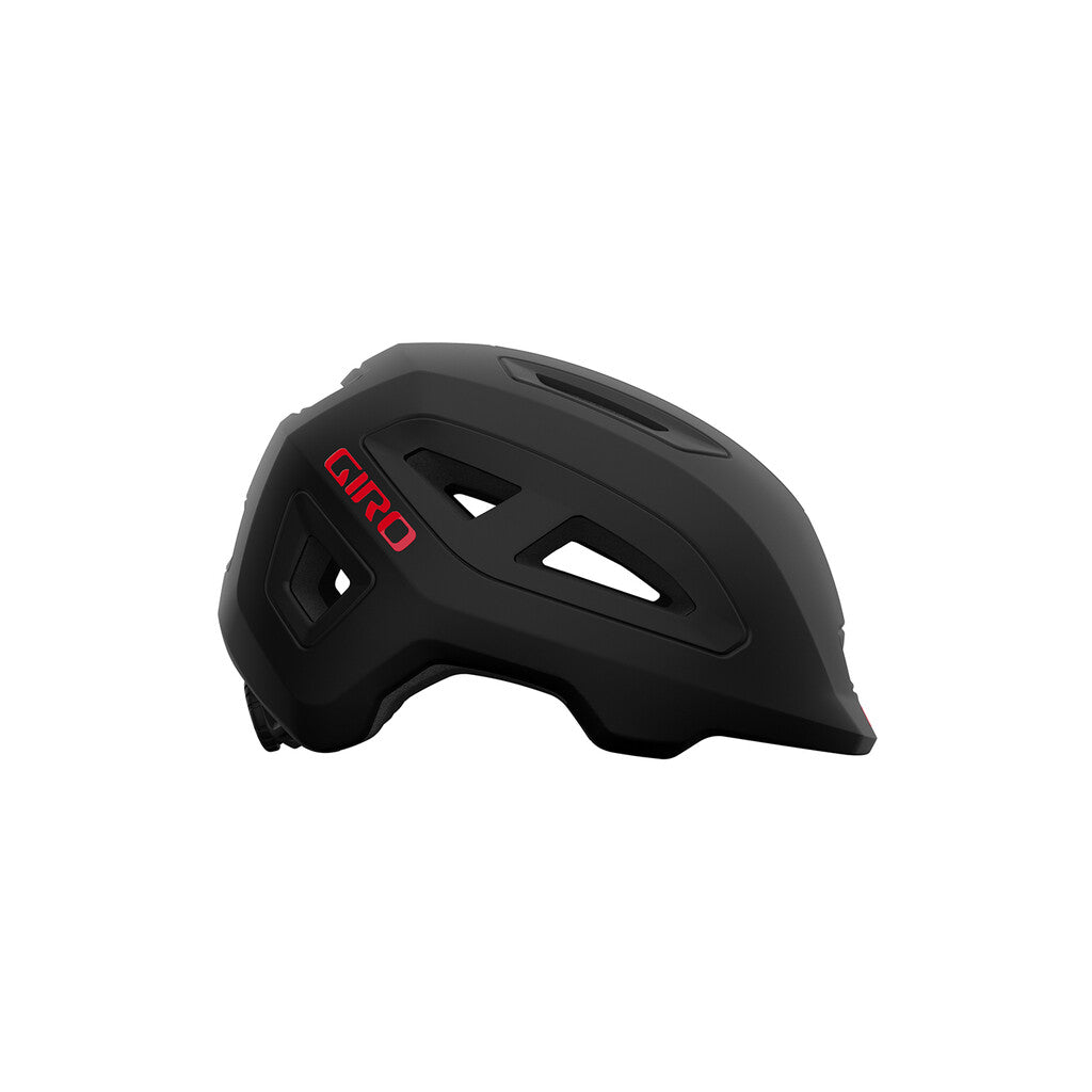 Giro Scamp II Child Helmet - Matt Black-Red
