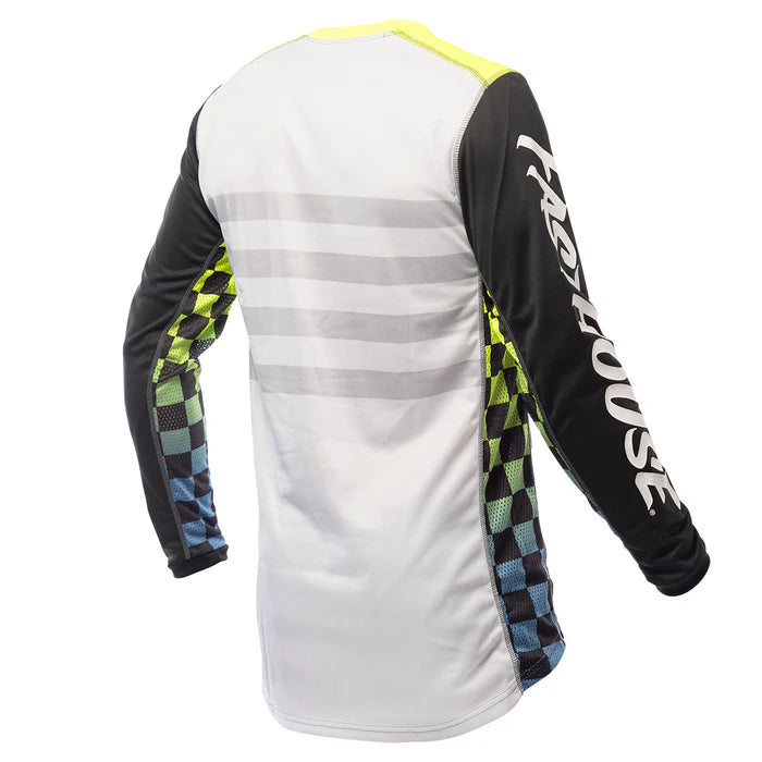 Fasthouse Grindhouse Brute Jersey - Youth - Black-High Viz