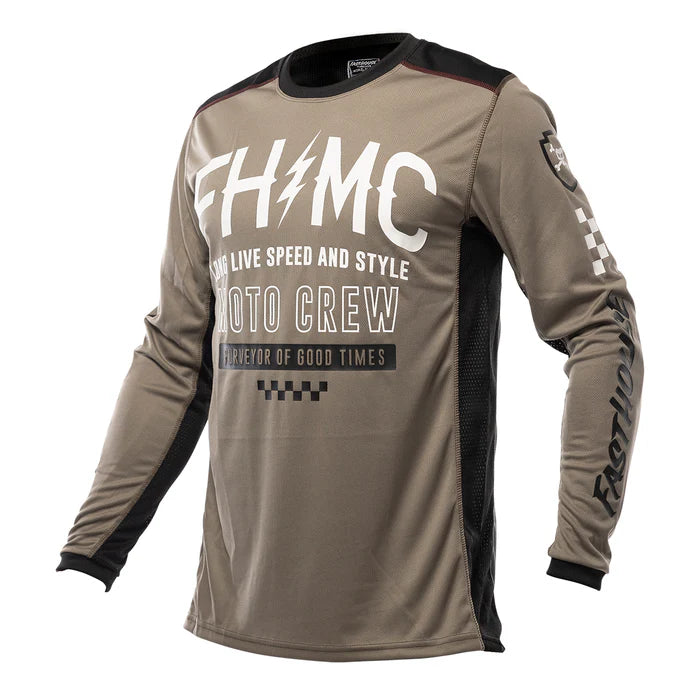 Fasthouse Grindhouse Cypher Jersey - Youth - Moss-Gray