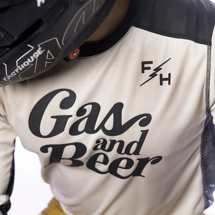 Fasthouse Grindhouse Draft Jersey - Cream