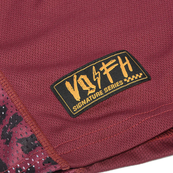 Fasthouse Grindhouse Golden Crew Jersey - Girls - Maroon